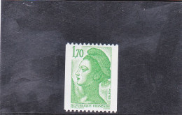 Y&T N° 2321a ** N° Rouge Au Verso - Unused Stamps