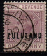 ZULULAND 1888 O - Zoulouland (1888-1902)