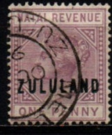 ZULULAND 1888 O - Zululand (1888-1902)