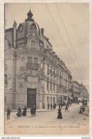 8AK4072 ORLEANS LA BANQUE DE FRANCE RUE DE LA REPUBLIQUE  2 SCANS - Orleans