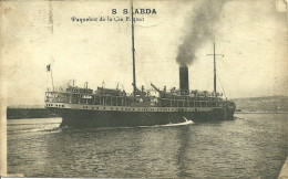 S S ABDA - PAQUEBOT DE LA Cie PIQUET (ref 505) - Steamers