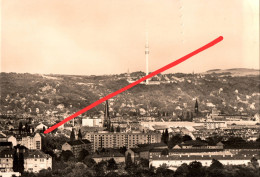 AK Dresden Blick Vom Rathaus A Fernsehturm Striesen Gruna Leuben Blasewitz Pappritz Wachwitz Rochwitz Loschwitz DDR - Dresden