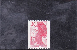 Y&T N° 2223a ** N° Rouge Au Verso - Unused Stamps