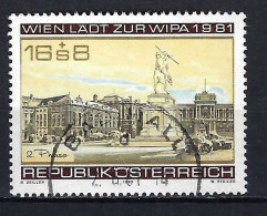 ÖSTERREICH ANK-Nr. 1660 WIPA 1981 Gestempelt (3) - Siehe Bild - Used Stamps