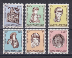 Timbres    Luxembourg Neufs ** Sans Charnières  1968 - Ungebraucht