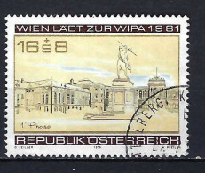 ÖSTERREICH ANK-Nr. 1660 WIPA 1981 Gestempelt (2) - Siehe Bild - Used Stamps