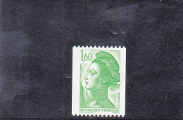Y&T N° 2222a ** N° Rouge Au Verso - Unused Stamps