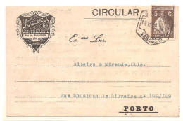 Portugal, 1929, # 399, Porto-Porto - Brieven En Documenten