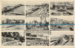 R062097 Greetings From Brighton And Hove. Multi View. Lansdowne - World