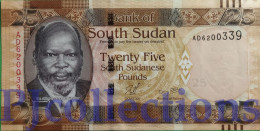 SOUTH SUDAN 25 POUNDS 2011 PICK 8 UNC - South Sudan
