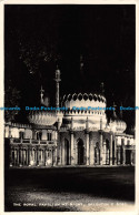 R062573 The Royal Pavilion At Night. Brighton. Valentine. No K 6048. RP - World