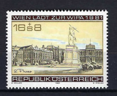 ÖSTERREICH ANK-Nr. 1693 WIPA 1981 Postfrisch - Siehe Bild - Ongebruikt