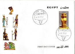 EGYPTE 2002 FDC - Briefe U. Dokumente