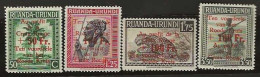 Ruanda-Urundi   .   OBP    .   150/153    .  **    . Postfris .   /   .   Neuf Avec Gomme Et SANS Charnière - Ungebraucht