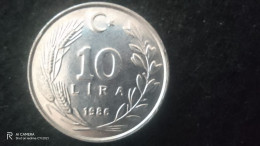 TÜRKİYE 1986-      10   LİRA      XF- - Turquia