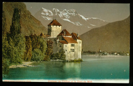 Ak Switzerland, Veytaux | Château De Chillon #ans-1987 - Veytaux