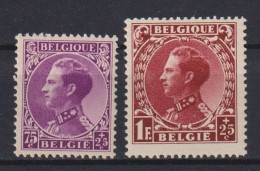 Belgique: COB N° 391 + 393 **, MNH, Neuf(s). TB !!! - Unused Stamps