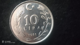 TÜRKİYE 1986-      10   LİRA      XF- - Turquia