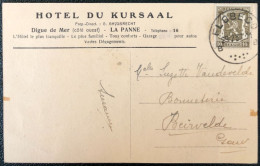 Belgique, Divers Sur Carte, Cachet FLOBECQ B 1937 - (A616) - Andere & Zonder Classificatie