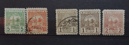 05 - 24 - Maroc - Postes Cherifiennes N° 3 - 4 - 9 - 10 - Lokalausgaben