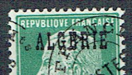 Algérie Préo N° 4 Pasteur 15 C. Vert Surcharge Déplacée Luxe - Unused Stamps
