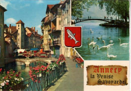 ANNECY - Les Quais Fleuris Du Vieil Annecy - Annecy