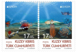 2024 -UNDERWATER FAUNA AND FLORA - STAMPS - 2024