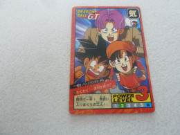 Dragon Ball Z - Power Level - Rule - 3 - 2 -  N° 724 - Editions Bandai - Année 1996 - - Dragonball Z