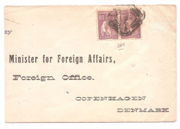 Portugal, 1924, # 286, Lisboa-Copenhagen - Cartas & Documentos