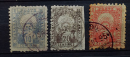 05 - 24 - Maroc - Postes Locales - Mazagran - Marrakech N° 47 - 48 - 49 - Poste Locali