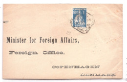 Portugal, 1924, # 291, Lisboa-Copenhagen - Cartas & Documentos