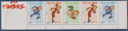 Fête Du Timbre Bande Dessinée Spirou Et Fantasio De José Luis Munuera N°3877a X2;  3878 Et 3879 X2 Neuf 1/2 Carnet - Ungebraucht