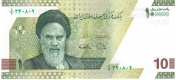 IRAN P163b  (=B301b) 10 TOMAN = 100000 RIALS 2021 Signature 34 (KOMIJANI/DEJPASAND) )    UNC. - Iran