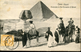 X0483 Egypt. Maximum Card Circuled TCV  Pyramides Of Cairo,postmark Cairo 21.--.1905 (see 2 Scan - 1866-1914 Khédivat D'Égypte