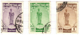 T+ Thailand 1955 Mi 316-18 Tao Suranari - Tailandia