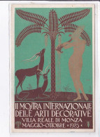 PUBLICITE : Mostra Delle Arti Decorative A Monza 1925 - Très Bon état - Pubblicitari