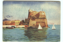 Italie - Italia - Italy - Napoli - Naples - Illustrateurs - Illustrateur Gino Frattini - Lots - Lot De 4 Cartes - état - Napoli (Naples)