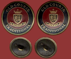 ** LOT  BOUTONS  OLD  COURSE  TRADITIONAL ** - Buttons