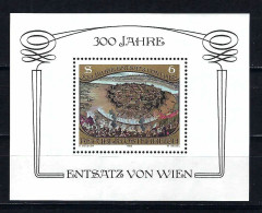 ÖSTERREICH Block ANK-Nr. 8 Türken-Befreiungsblock Postfrisch - Siehe Bild - Unused Stamps