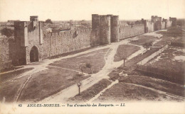 CPA France Aigues-Mortes Remparts - Aigues-Mortes