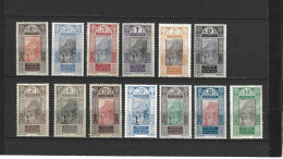 GUINEE   1913 - 17   Y.T. N° 63  à  79   NEUF*  Incomplet - Unused Stamps