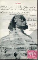 X0484 Egypt. Maximum Card Circuled TCV  Pyramides Of Cairo,postmark Cairo 24.9.1909 (see 2 Scan - 1866-1914 Khedivaat Egypte