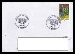 2 09	9202	-	J Du Timbre - Vernon 7/03/1992 - Tag Der Briefmarke