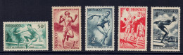 Monaco // 1948 // Jeux Olympiques De Londres Série Timbres Neufs** MNH  No. Y&T 319-323 - Ungebraucht