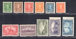 1935 Canada - Stanley Gibbons N. 341/51 - MNH** - Otros & Sin Clasificación