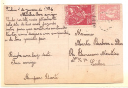 Portugal, 1926, # 255, Lisboa-Lisboa - Lettres & Documents