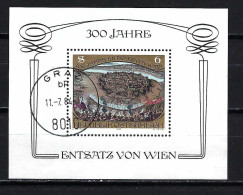 ÖSTERREICH Block ANK-Nr. 8 Türken-Befreiungsblock Gestempelt (2) - Siehe Bild - Used Stamps