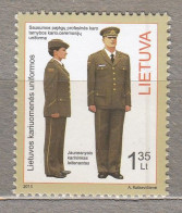 LITHUANIA 2013 Uniforms  MNH(**) Mi 1143 #Lt831 - Lithuania