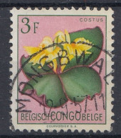 Congo Belge Fleur Mongbwalu - Oblitérés