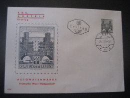 Österreich- FDC Sonder-Beleg Mit Der Automatenmarke 50 Gr., MiNr. 1153 - Timbres De Distributeurs [ATM]